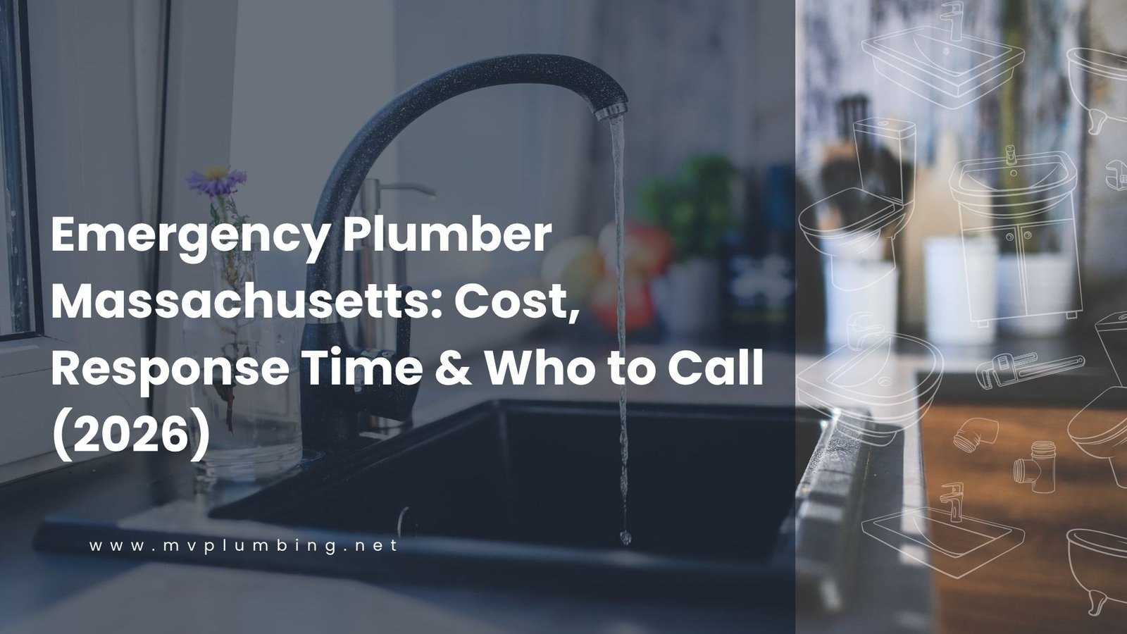 Emergency Plumber Massachusetts Cost, Response Time & Who to Call (2026)